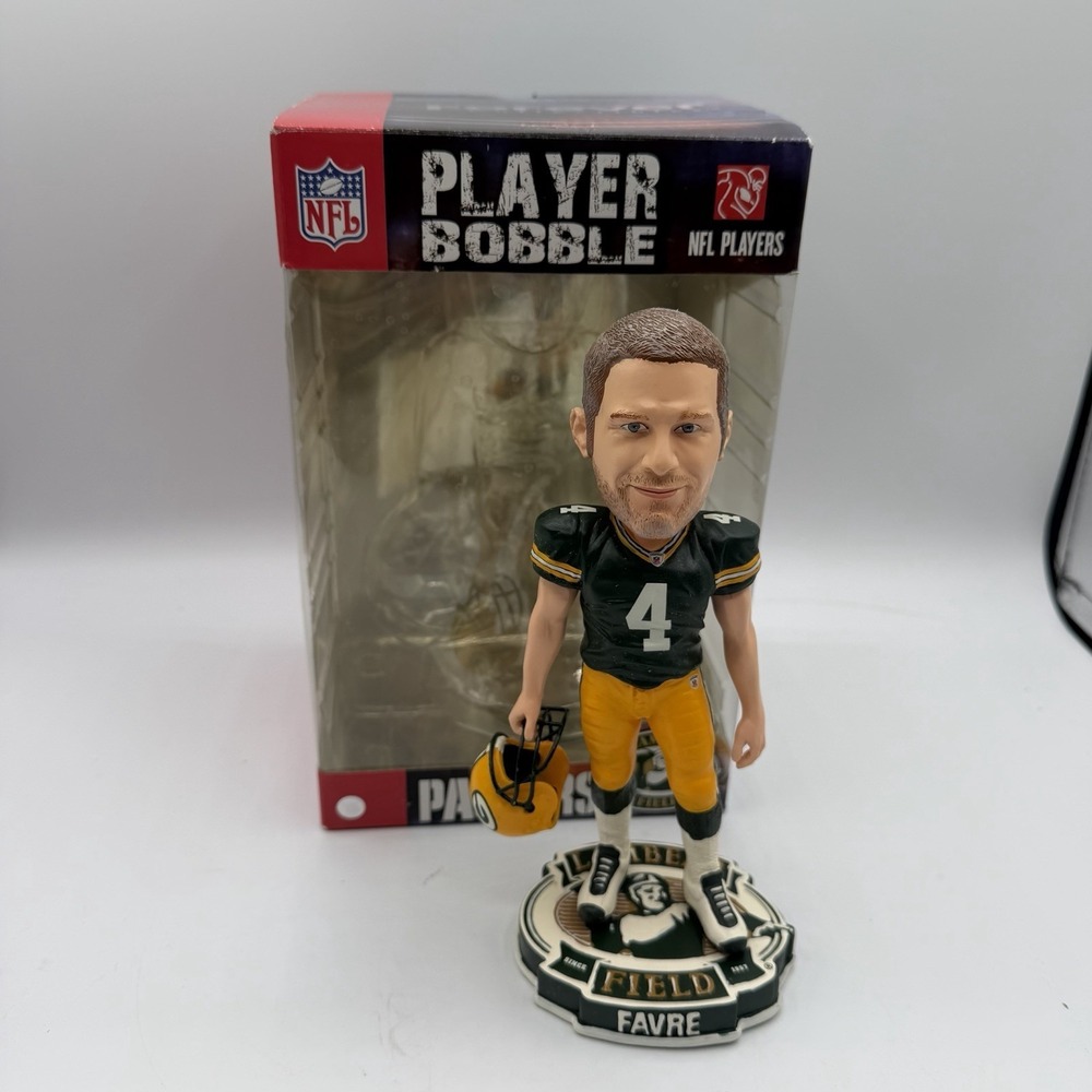 Brett Favre Green Bay Packers Lambeau Field Bobblehead Forever Collectible /5004
